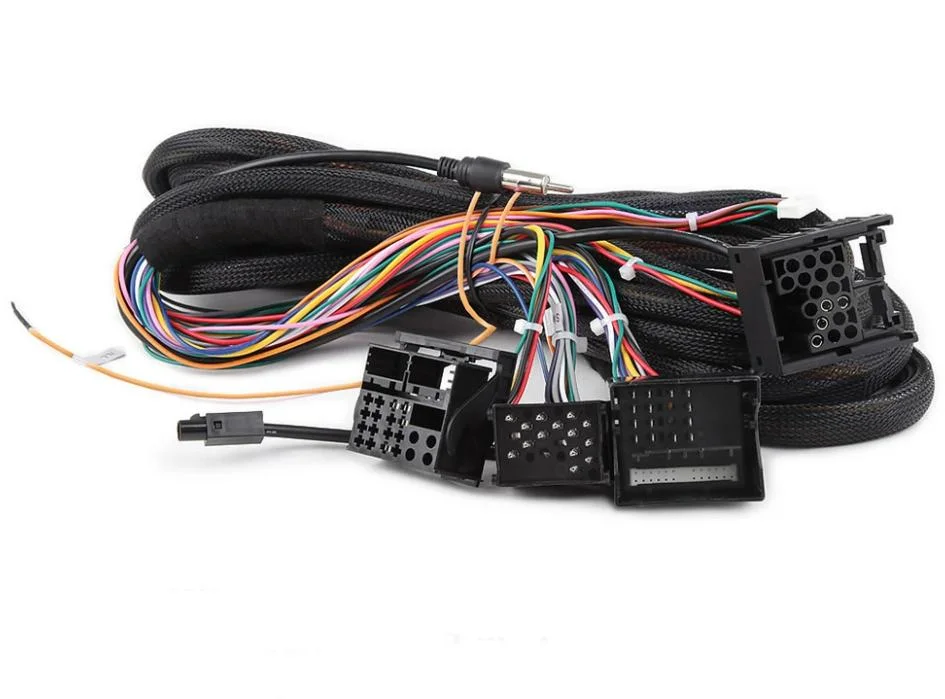 Professional Wiring Harness Manufacture Custom OBD Y Cable 2 Male to Female Spliter Cable