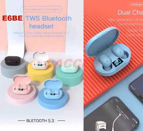 Беспроводные Bluetooth-наушники 5.3 Спортивная гарнитура Бинауральные мини-стерео Tws Light Bluetooth-наушники Обнаружение внутриканальных ушей Бесплатные наушники Tws Ipx4 Водонепроницаемый Hi-Fi качество