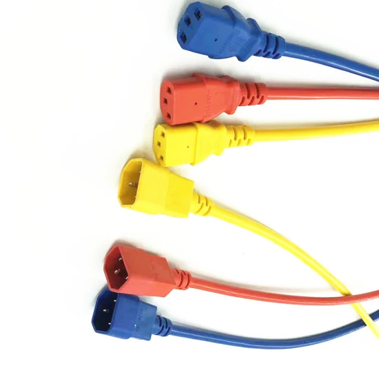 Разветвитель VDE Y типа C20 на 2 x C13 Y-разветвитель Силовой кабель IEC C20 на 2 * C19 Кабель питания переменного тока 1,8 м, H05VV-F 3G 2,5 мм или по индивидуальному заказу