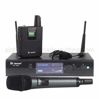 Sinbosen UHF цифровой беспроводной микрофон Ewd1 626-668 МГц ручной петличный микрофон
