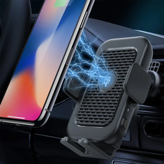 Беспроводное автомобильное зарядное устройство Kc с вентилятором, беспроводное зарядное устройство для телефона типа C с вентилятором для Samsung Z Flip 3, 4, 5 Fold