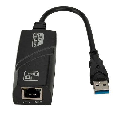 Гигабитный адаптер USB 3.0 к Ethernet RJ45 LAN 10/100/1000 Мбит/с
